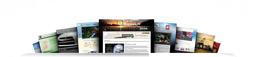 A row of websites built by Bright1