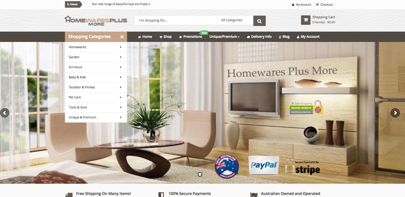 Homewares Plus
